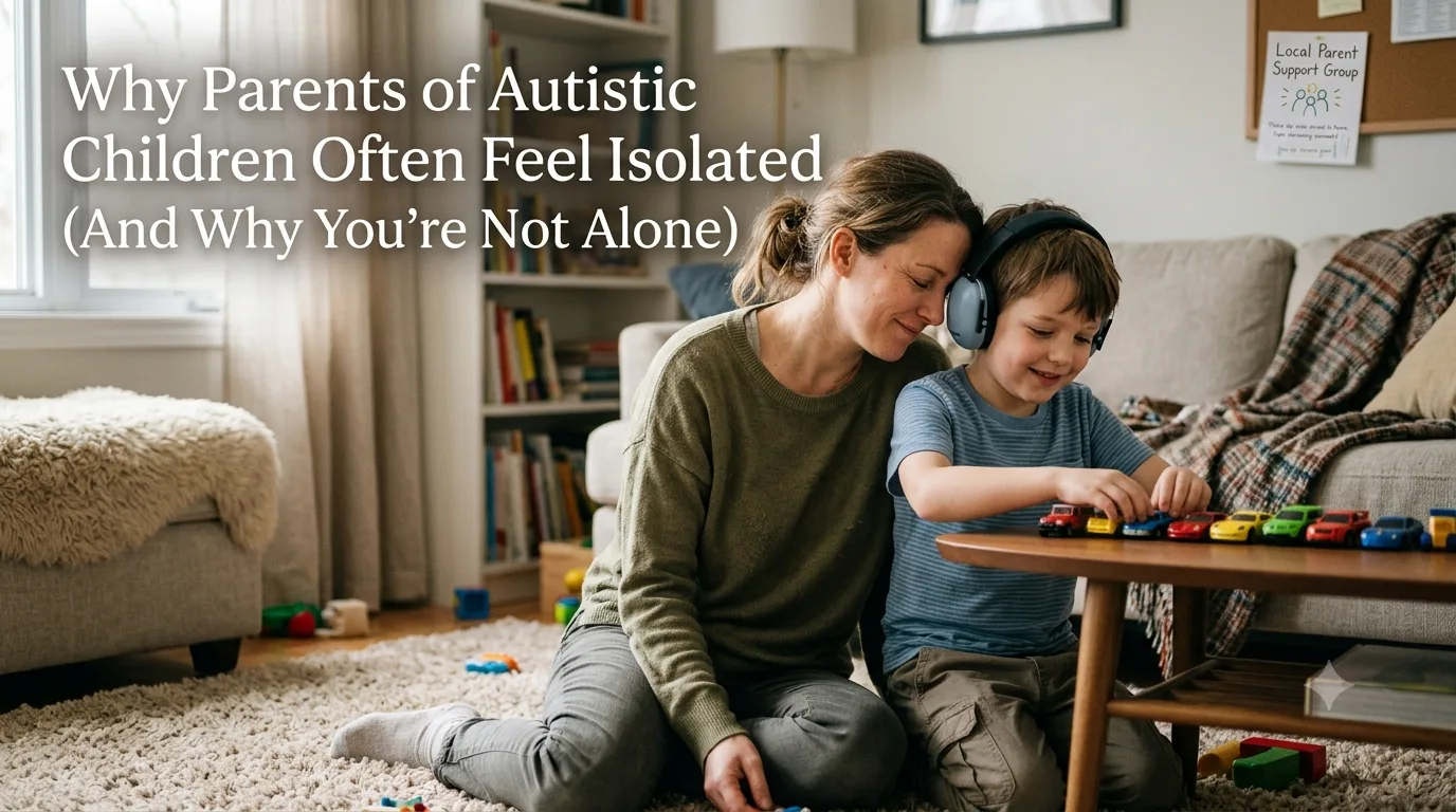 You Are Not Alone — thousands of autism parents understand exactly how your heart feels