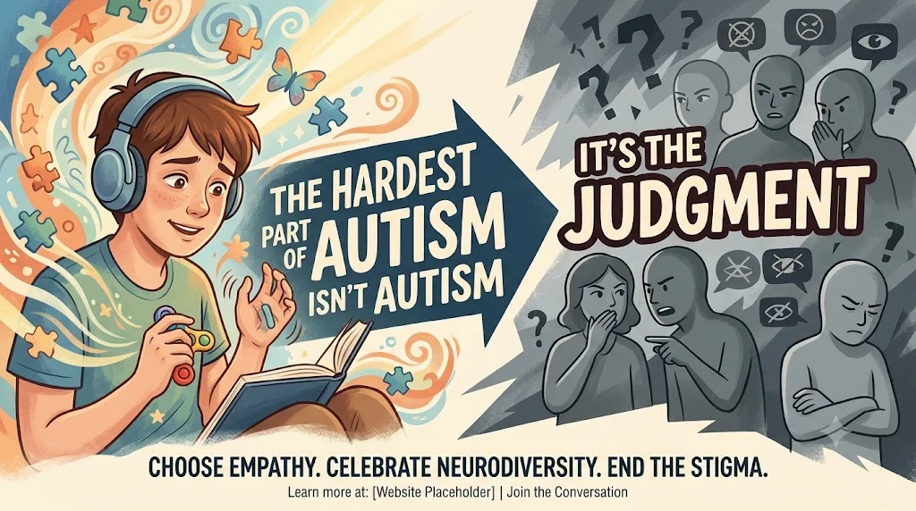 Choose empathy. Celebrate neurodiversity. End the stigma.