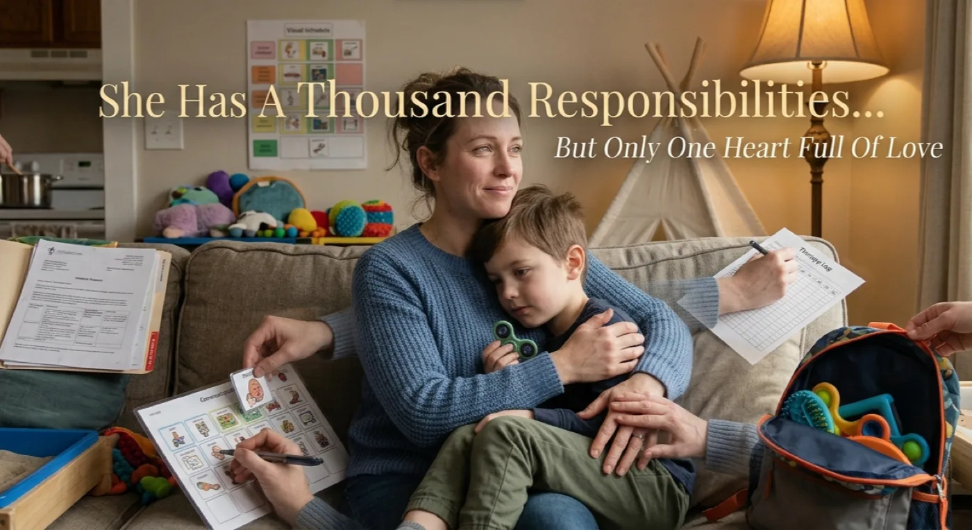My child is not my burden. My child is my reason.