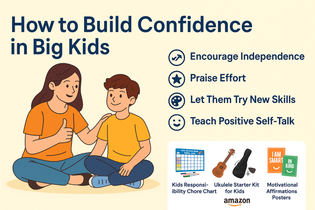 How to Build Confidence in Big Kids