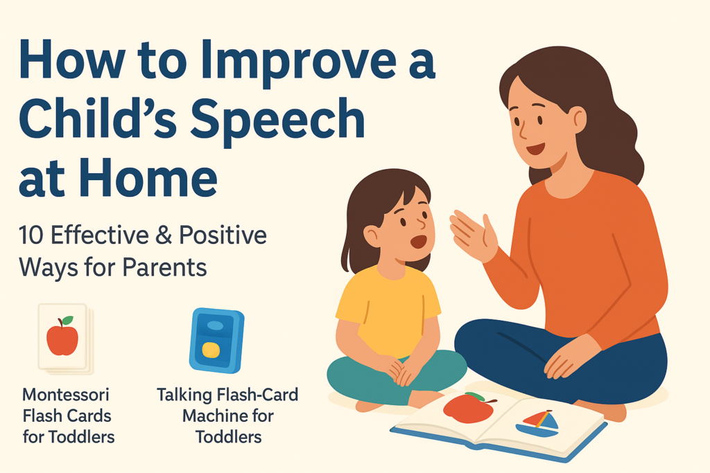 How to Improve a Child’s Speech at Home  2026